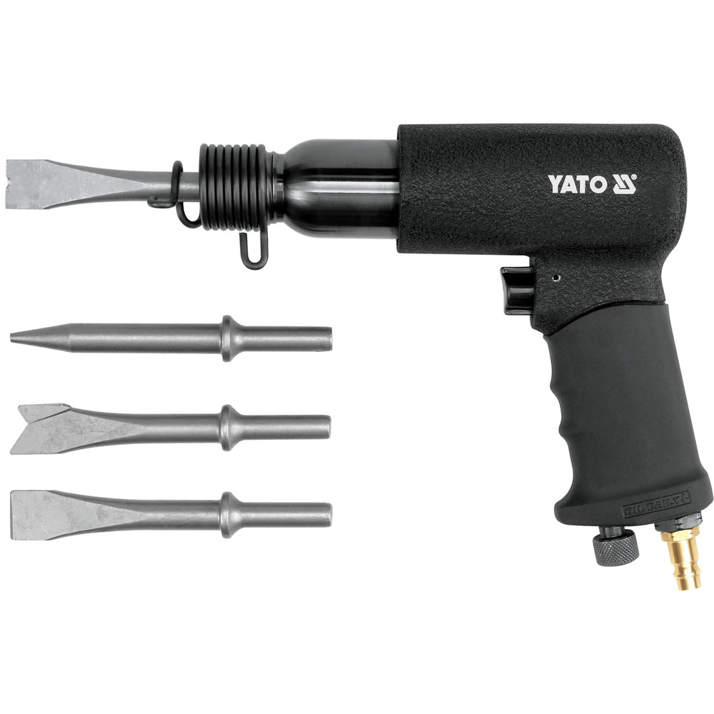 Yato Pneumatikus vésőkészlet pisztollyal (YT-0990) Yato Pneumatikus vésőkészlet pisztollyal (YT-0990)