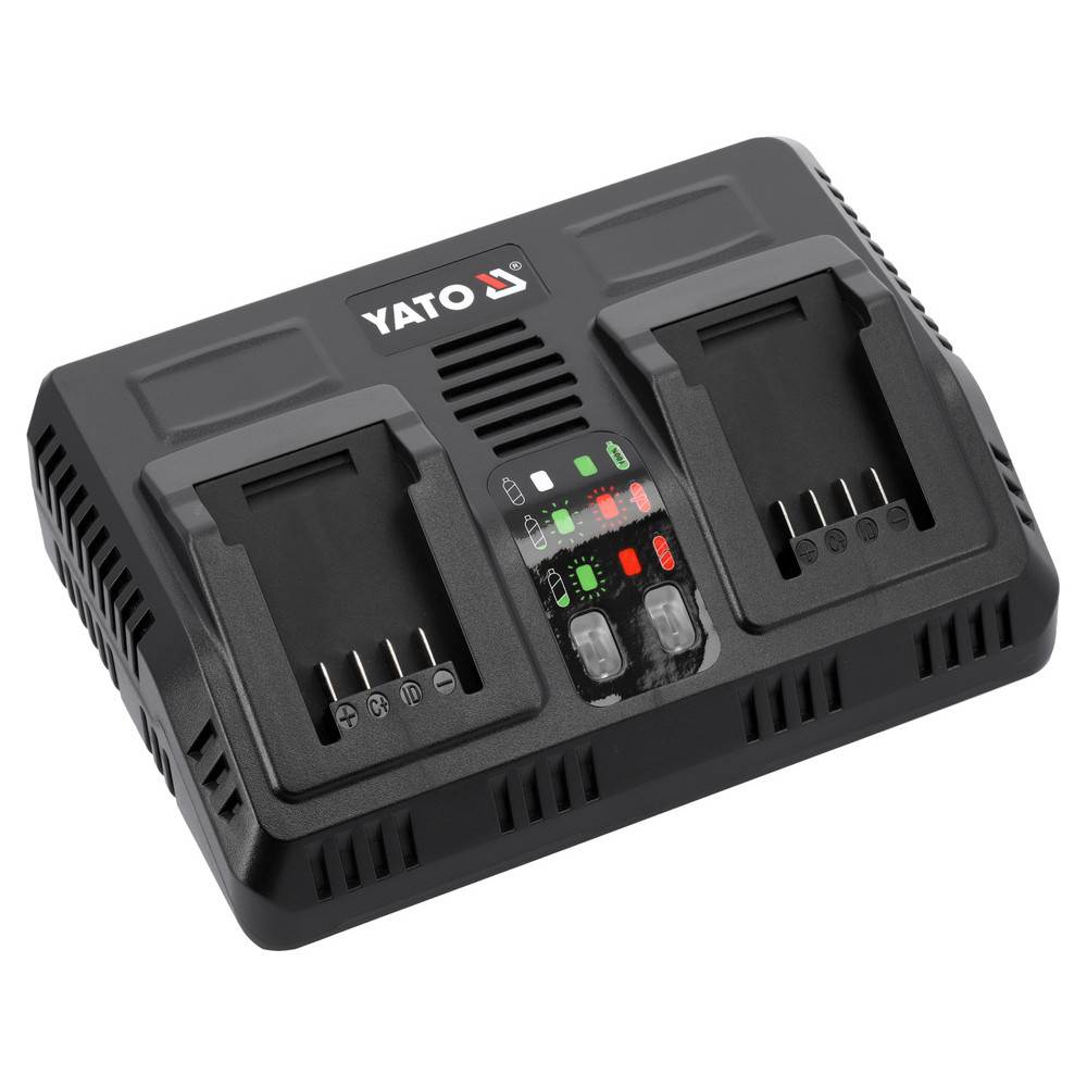 Intelligens akkumulátor dupla töltő 18 V (YT-828501)