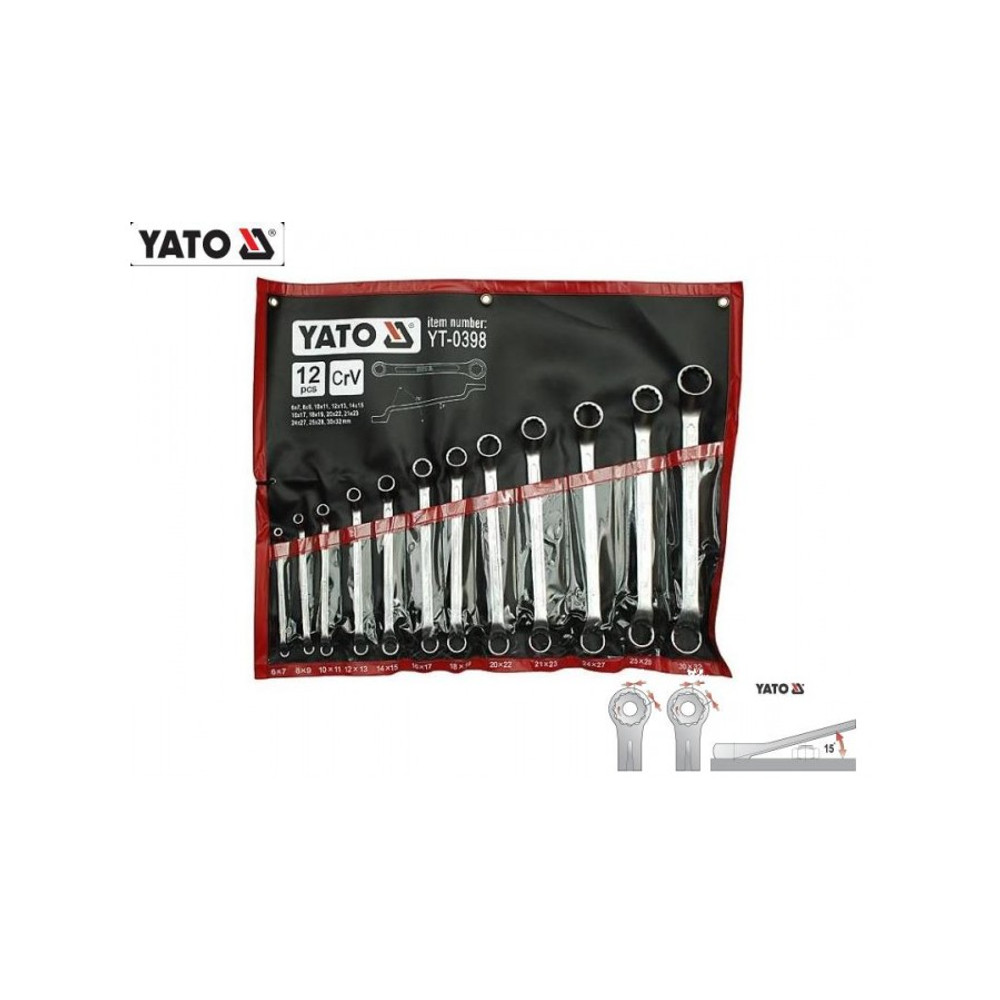 Yato Csillagkulcs készlet 12 részes (YT-0398)