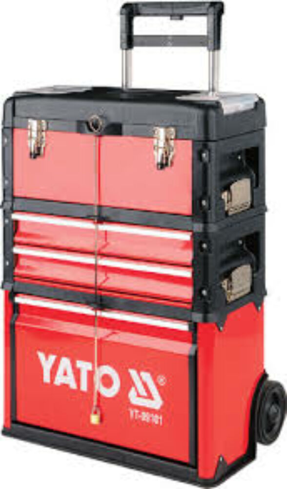Yato Gurulós szerszám tároló kocsi 4 fiókos (YT-09101)