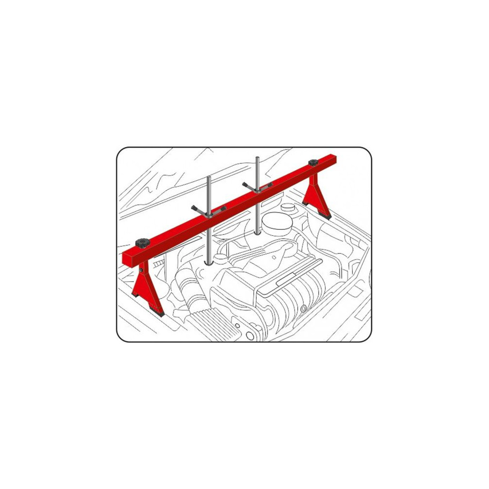Yato Motorfelfüggesztő gerenda 150 cm (YT-55568)