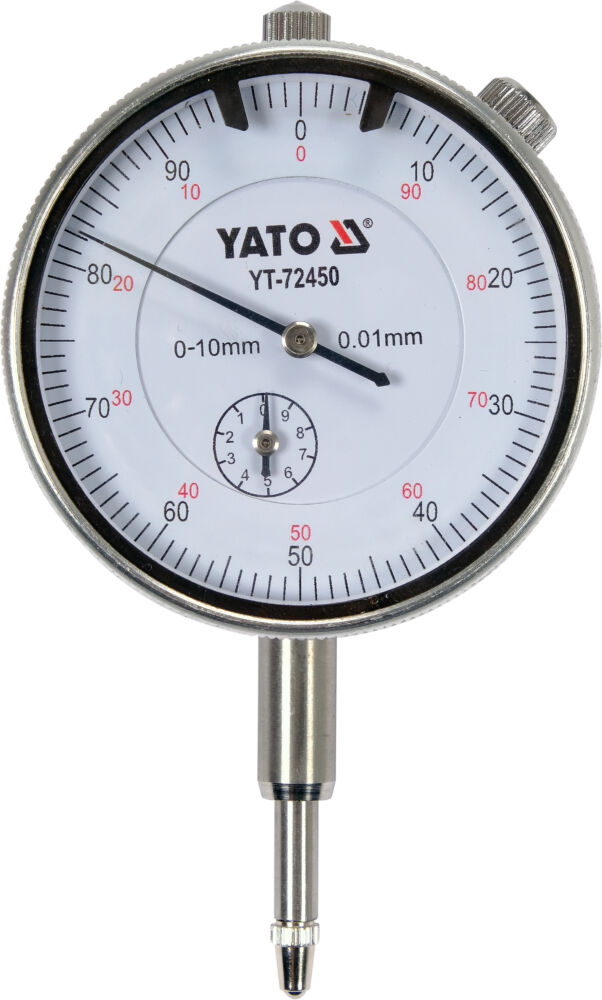 Yato analóg indikátor óra 0-10 /0,01 mm