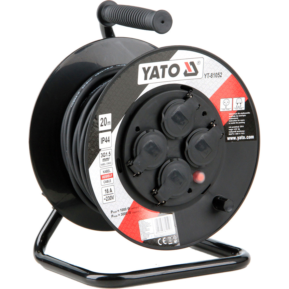 Yato Kábeldob 16A 20m (YT-81052) Yato Kábeldob 16A 20m (YT-81052)