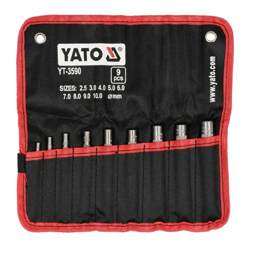Yato bőrlyukasztó készlet (YT-3590)