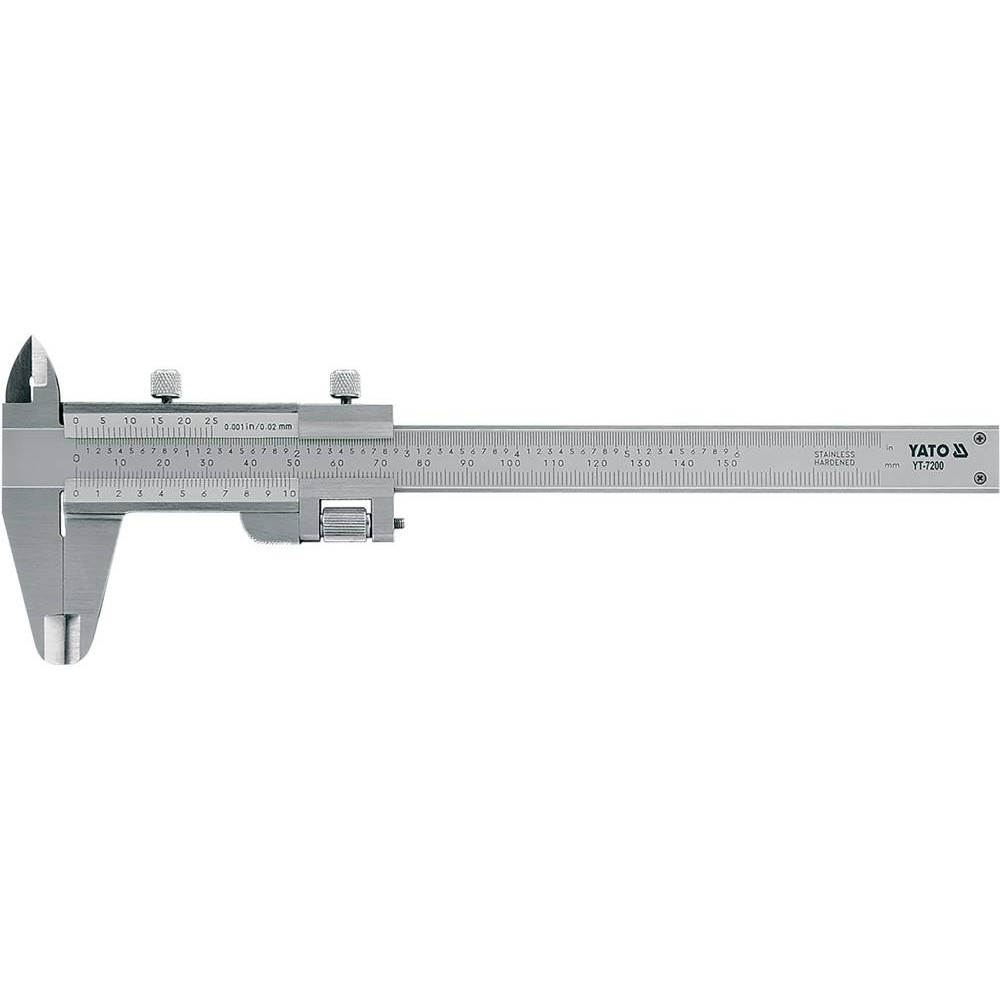 YATO tolómérő 150mm (YT-7200) YATO tolómérő 150mm (YT-7200)