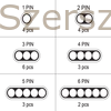 Kép 2/2 - Yato elektromos csatlakozó készlet 424 részes autós (YT-06869)