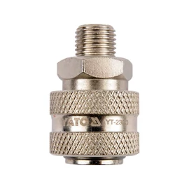 Yato Pneumatikus gyorscsatlakozó 1/4" (6.3 mm) külső menetes (YT-2390)