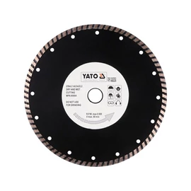 Yato Gyémánt vágókorong 230 x 3,1 x 8,0 x 22,2 mm turbo (YT-6025)
