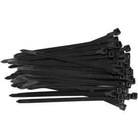 Yato kábelkötegelő fekete 200 x 7,6 mm 50db/cs (YT-70650)