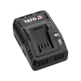 Intelligens akkumulátor töltő hűtőrendszerrel  18 V  (YT-828500) Intelligens akkumulátor töltő hűtőrendszerrel  18 V  (YT-828500)