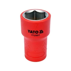 Yato Szigetelt hatszögű dugófej 3/8" 17mm (YT-21017)