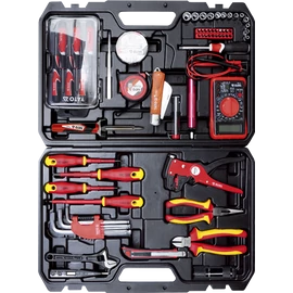 Yato szerszámkészlet 1/4" 68db-os villanyszerelőknek (YT-39009)