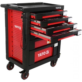 Yato Szerszámos kocsi szerszámokkal 165 db-os (YT-55293) Yato Szerszámos kocsi szerszámokkal 165 db-os (YT-55293)