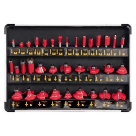 Yato Felsőmaró szerszámok fához 35részes (YT-6803)