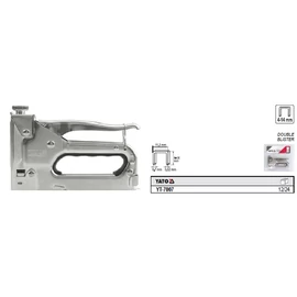 Yato Kárpitos tűzőgép 4-14 mm (YT-7007)