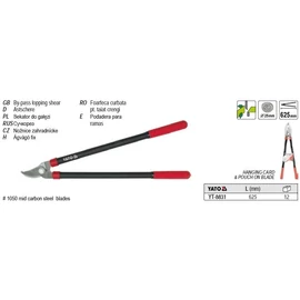 Yato Ágvágó olló 625mm (YT-8831)
