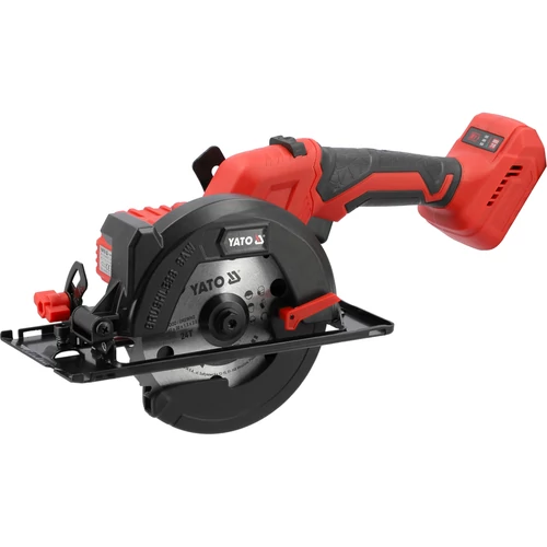 Yato Akkumulátoros körfűrész 140 mm 18V, akku és töltő nélkül (YT-828118)
