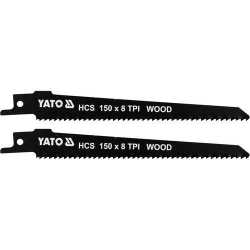 Yato szablyafűrészlap fához 150/1 mm 2 db (YT-33923)