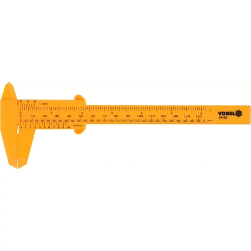 Vorel tolómérő 150 mm 0,05mm polipropilén (15120)