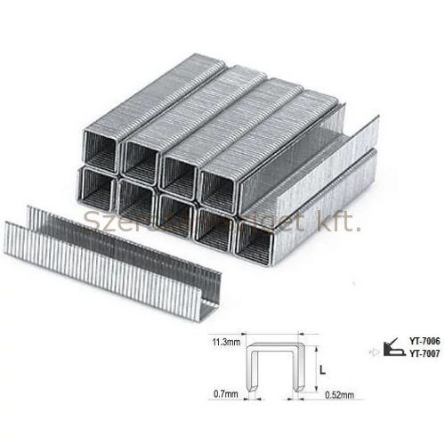 Yato Tűzőkapocs 10x11,3mm (YT-7053)