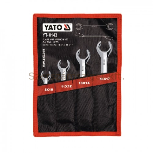 Yato Fékcsőkulcs készlet 4 részes (YT-0143)